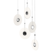 Sonneman Meclisse POLISHED CHROME 21.5W x 9H Pendant