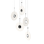 Sonneman Meclisse POLISHED CHROME 21.5W x 9H Pendant