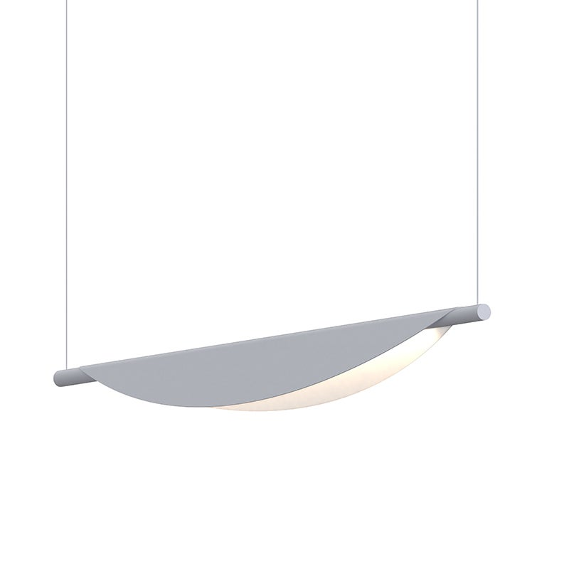 Sonneman Tela DOVE GRAY 40W x 3.75L x 3.5H Pendant