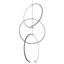 Sonneman Torc SATIN BLACK 24.75W x 56H Pendant