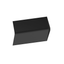 Sonneman Turo SATIN BLACK 13W x 6.5H Wall Sconce
