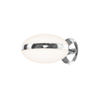 Sonneman Pillows POLISHED CHROME 9W x 5.5H Wall Sconce