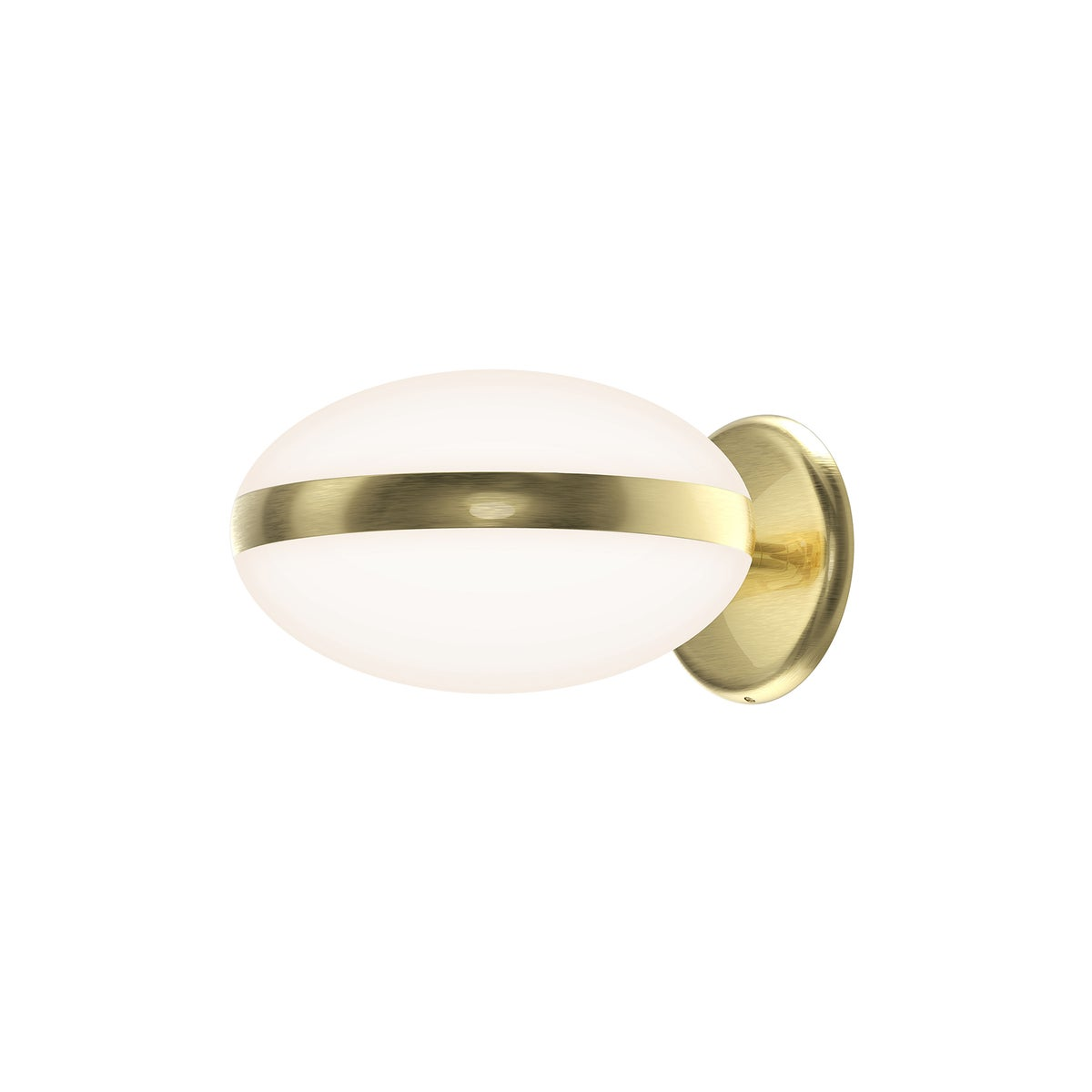 Sonneman Pillows BRASS 9W x 5.5H Wall Sconce