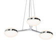 Sonneman Pillows POLISHED CHROME 35.5W x 5.5H Pendant