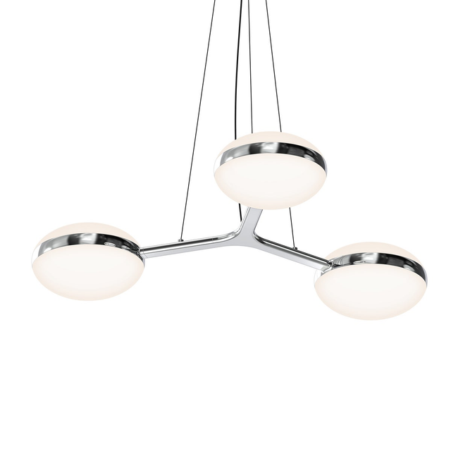 Sonneman Pillows POLISHED CHROME 35.5W x 5.5H Pendant