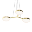 Sonneman Pillows BRASS 35.5W x 5.5H Pendant