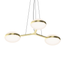 Sonneman Pillows BRASS 35.5W x 5.5H Pendant