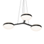 Sonneman Pillows SATIN BLACK 35.5W x 5.5H Pendant