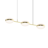 Sonneman Pillows BRASS 48.5W x 9L x 5.5H Pendant