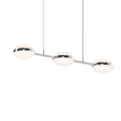 Sonneman Pillows POLISHED CHROME 48.5W x 9L x 5.5H Pendant