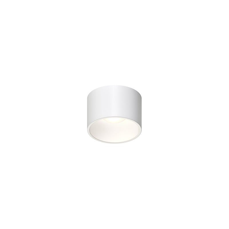 Sonneman Ilios Satin White 6W x 4H Semi-Flush Mount