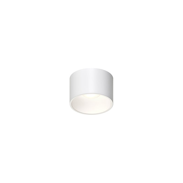 Sonneman Ilios Satin White 6W x 4H Semi-Flush Mount