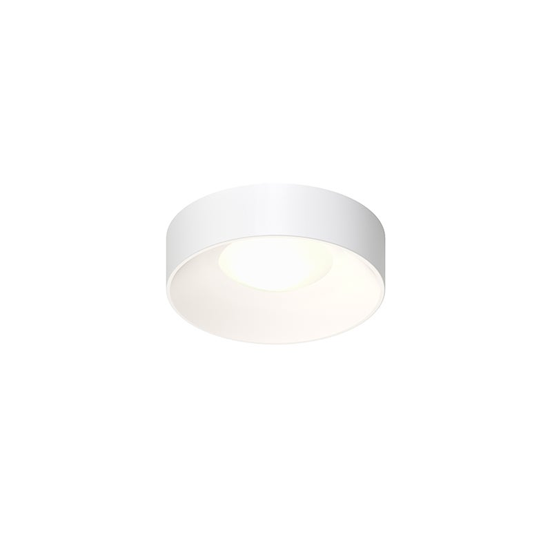 Sonneman Ilios Satin White 10W x 4H Semi-Flush Mount