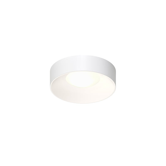 Sonneman Ilios Satin White 10W x 4H Semi-Flush Mount