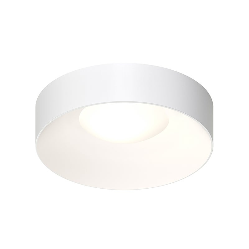 Sonneman Ilios Satin White 18W x 5H Semi-Flush Mount