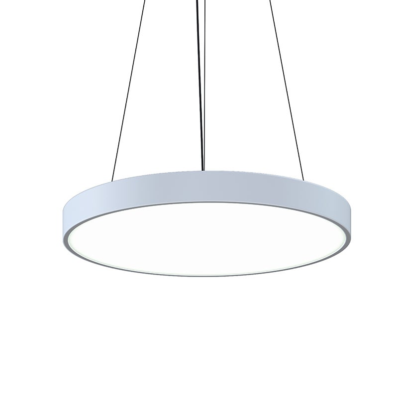 Sonneman Pi Satin White 23.75W x 2.25H Pendant