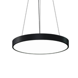 Sonneman Pi SATIN BLACK 23.75W x 2.25H Pendant