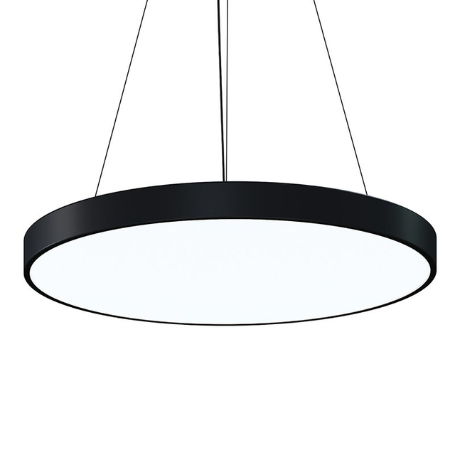 Sonneman Pi SATIN BLACK 29.5W x 2.25H Pendant