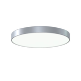 Sonneman Pi Bright Satin Aluminum 23.75W x 4H Semi-Flush Mount
