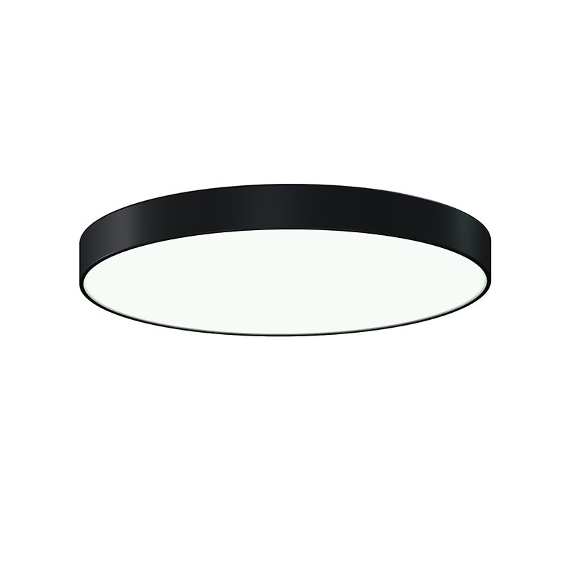 Sonneman Pi SATIN BLACK 23.75W x 4H Semi-Flush Mount