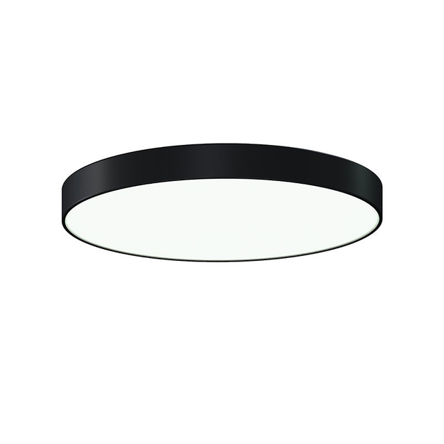 Sonneman Pi SATIN BLACK 23.75W x 4H Semi-Flush Mount