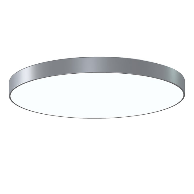 Sonneman Pi Bright Satin Aluminum 29.5W x 4H Semi-Flush Mount