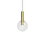 Sonneman Bubbles SATIN BRASS 8W x 22H Pendant
