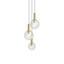 Sonneman Bubbles SATIN BRASS 20W x 22H Pendant