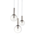Sonneman Bubbles POLISHED NICKEL 20W x 22H Pendant