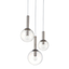 Sonneman Bubbles POLISHED NICKEL 20W x 22H Pendant