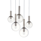 Sonneman Bubbles POLISHED NICKEL 26W x 22H Pendant