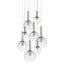 Sonneman Bubbles POLISHED NICKEL 29W x 22H Pendant