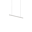 Sonneman Fino SATIN BLACK 34W x 0.75L x 0.75H Pendant