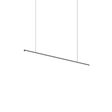 Sonneman Fino SATIN BLACK 48W x 0.75L x 0.75H Pendant
