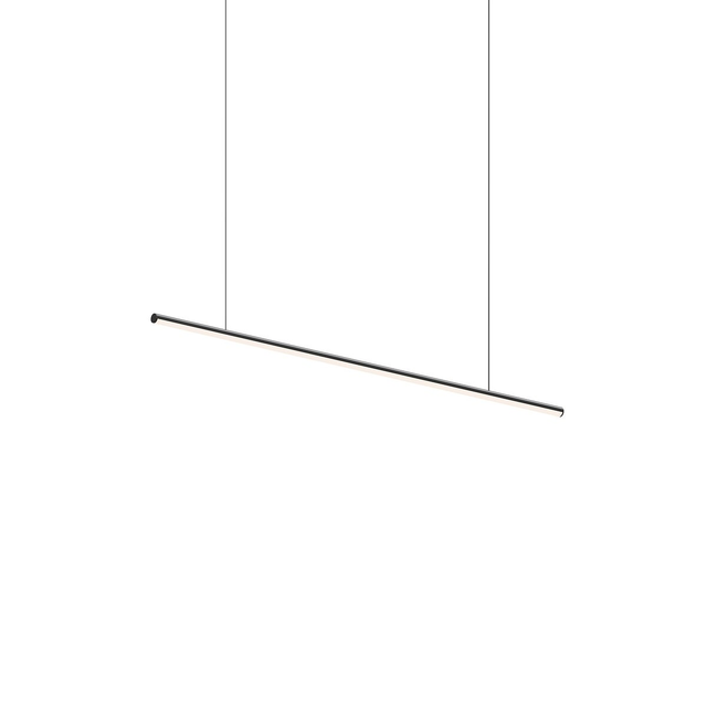 Sonneman Fino SATIN BLACK 48W x 0.75L x 0.75H Pendant
