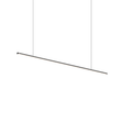 Sonneman Fino SATIN BLACK 58W x 0.75L x 0.75H Pendant
