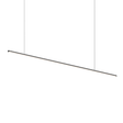 Sonneman Fino SATIN BLACK 70W x 0.75L x 0.75H Pendant