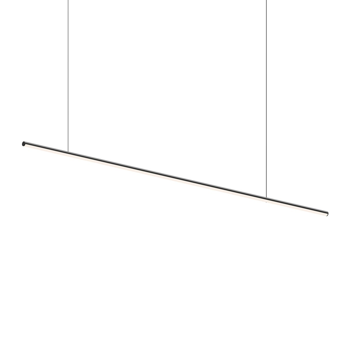 Sonneman Fino SATIN BLACK 70W x 0.75L x 0.75H Pendant