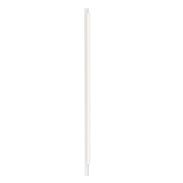 Sonneman Keel Satin White 1.5W x 82.25H Wall Sconce