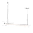 Sonneman Keel Satin White 44W x 1.5L x 2H Pendant