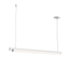 Sonneman Keel Satin White 44W x 1.5L x 2H Pendant