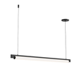 Sonneman Keel SATIN BLACK 44W x 1.5L x 2H Pendant