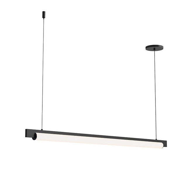 Sonneman Keel SATIN BLACK 44W x 1.5L x 2H Pendant