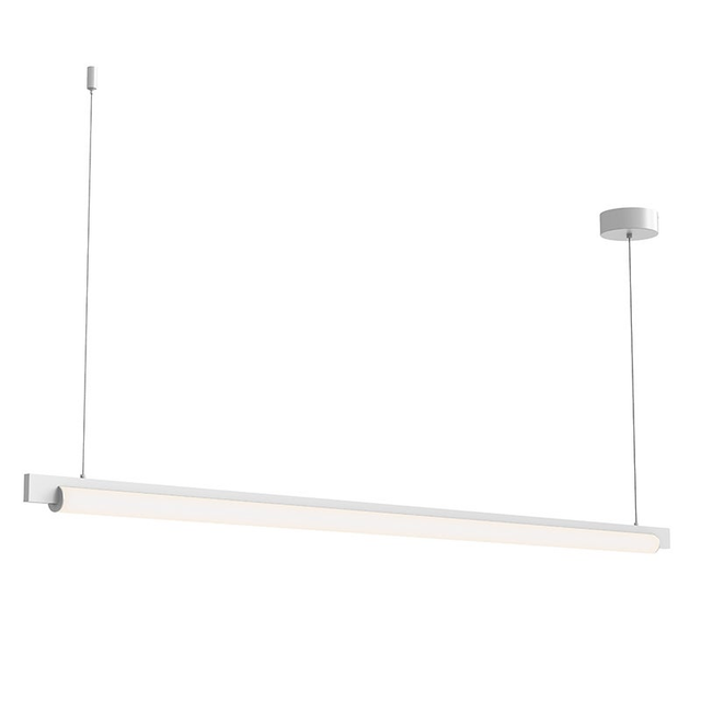 Sonneman Keel Satin White 60W x 1.5L x 2H Pendant