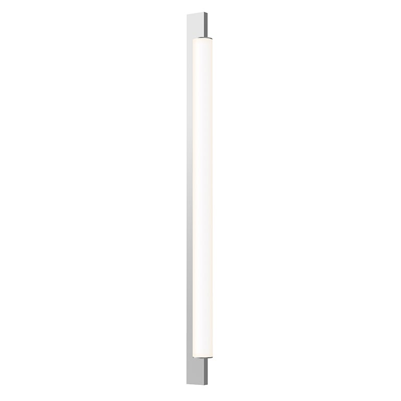 Sonneman Keel Bright Satin Aluminum 28W x 1.5H Lighting