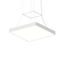Sonneman Pi Satin White 24W x 24L x 2.5H Pendant