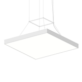 Sonneman Pi Satin White 30W x 30L x 2.5H Pendant