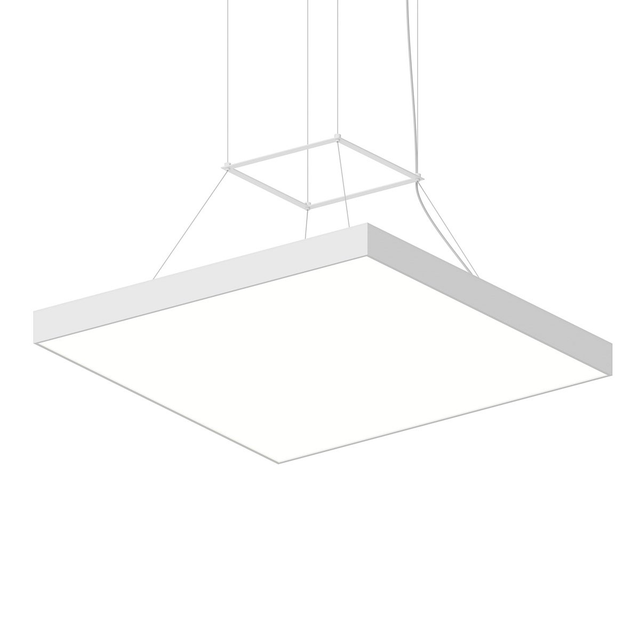 Sonneman Pi Satin White 30W x 30L x 2.5H Pendant