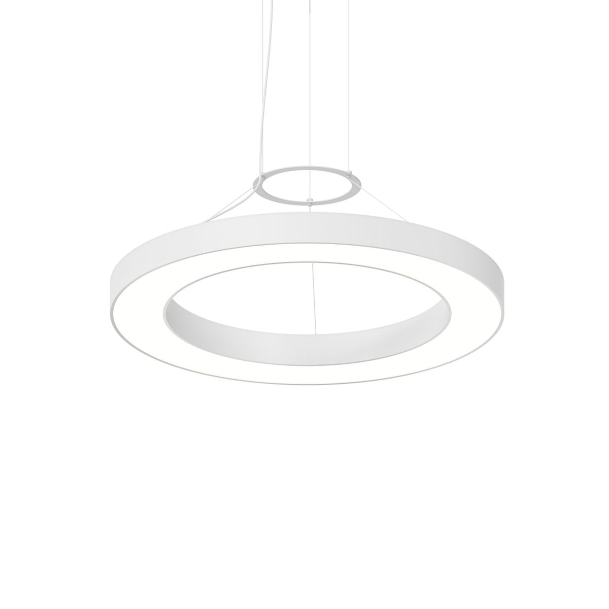 Sonneman Pi Satin White 30W x 2.5H Pendant