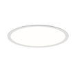 Sonneman Pi Satin White 22.5W x 3.75H Semi-Flush Mount